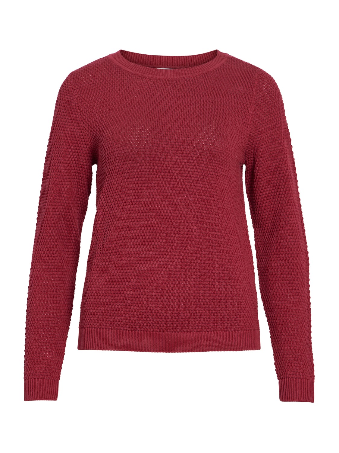 

VILA Свитер 'VIDALO' в темно-красном цвете