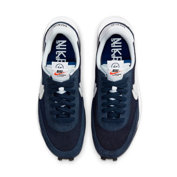 Кроссовки x sacai x фрагмент дизайн ldv вафля Nike, синий — фото 4