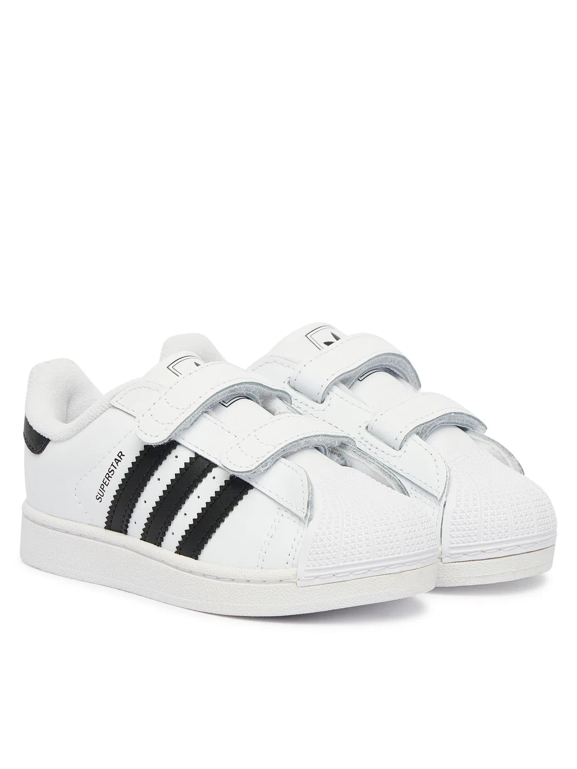 Кроссовки для мальчика Superstar Cf Adidas, белый — фото 2