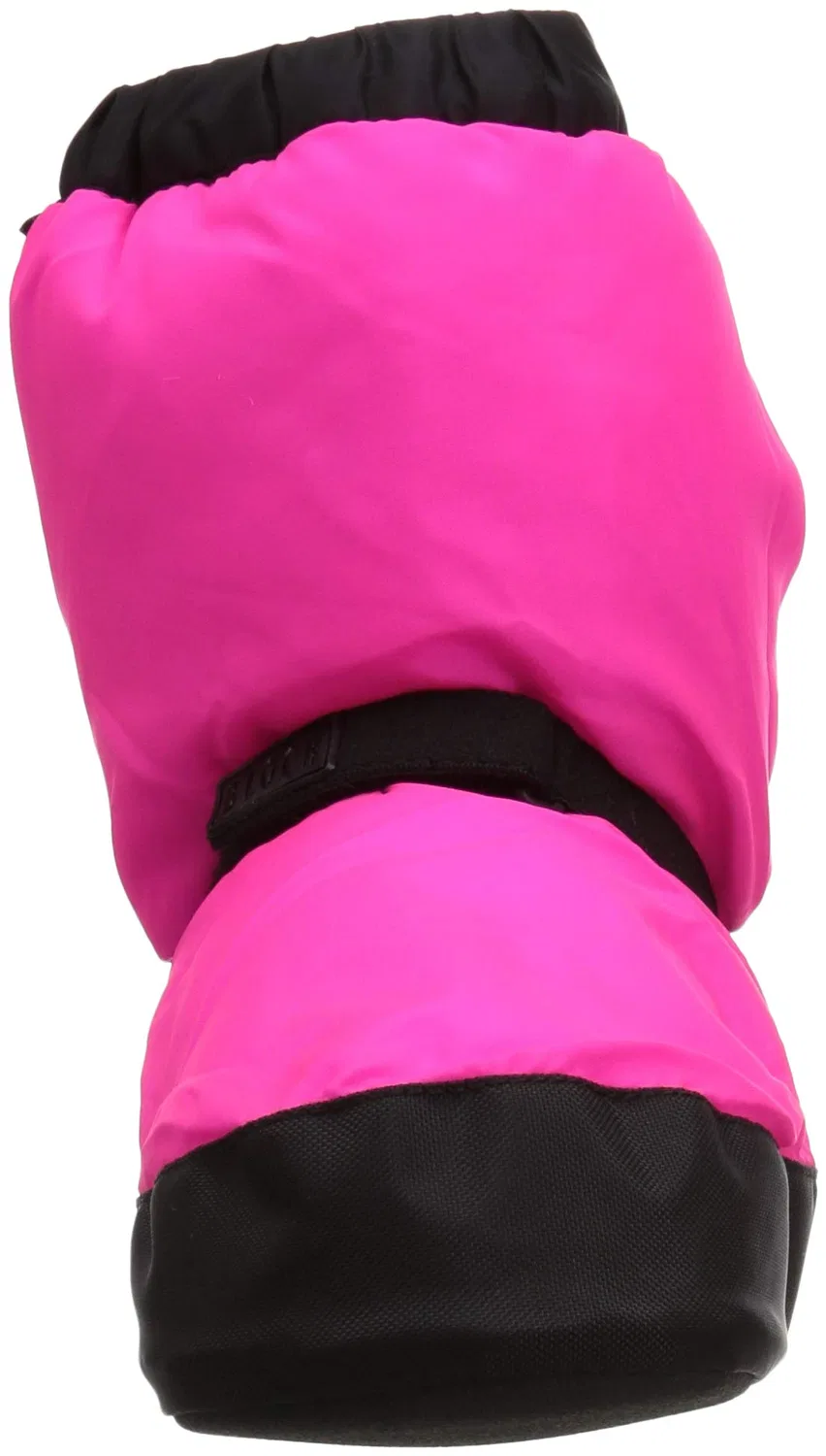 Детские тапочки для девочек с закрытым носком Warm Up Bootie Bloch, Fluorescent Pink — фото 2