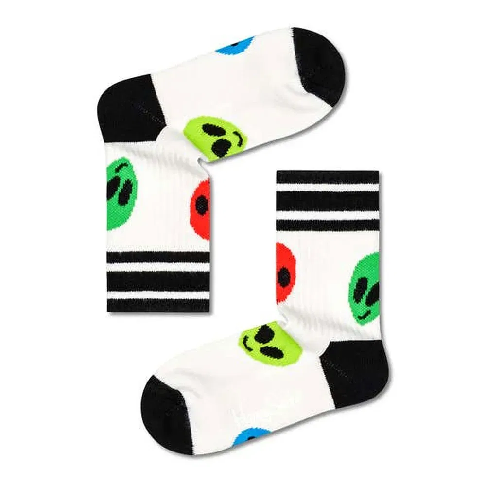 Носки Alien Rib Happy Socks, белый