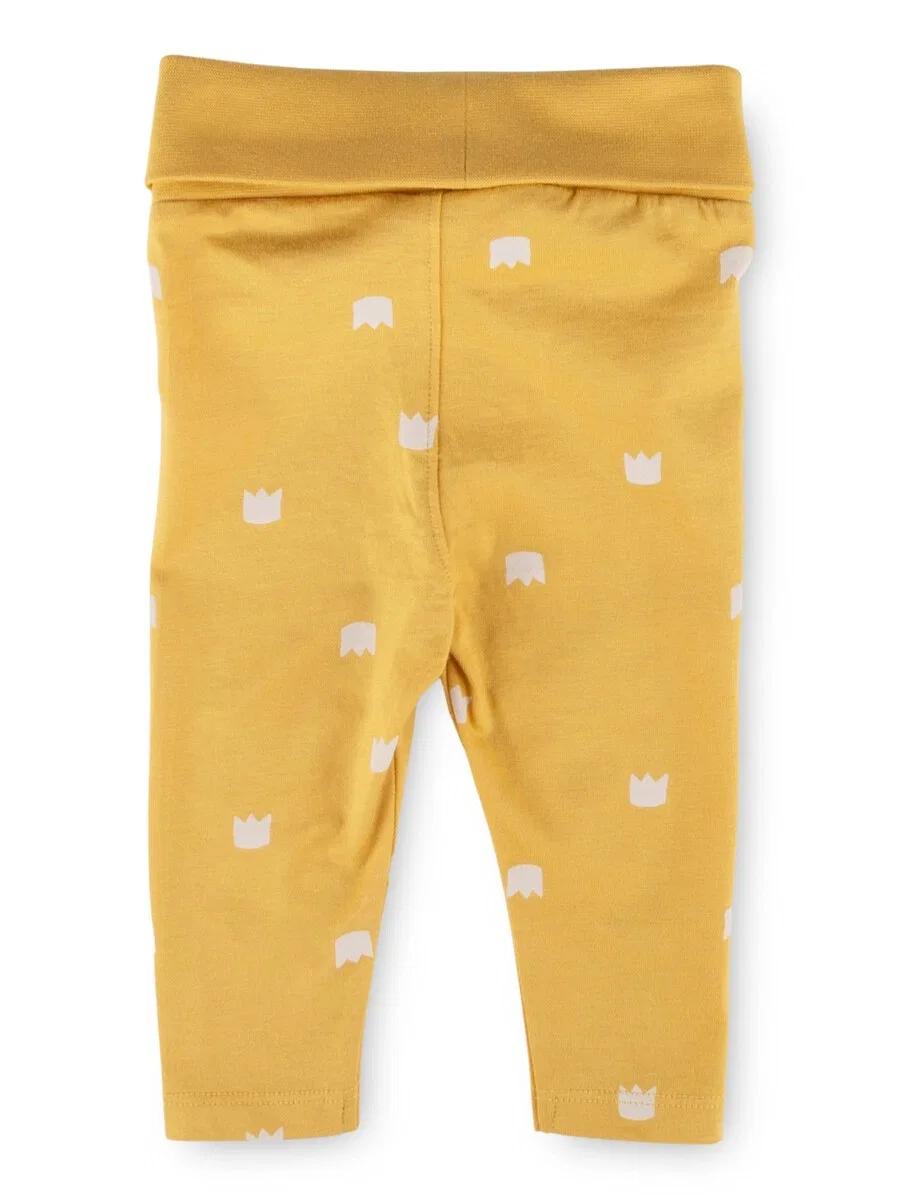 Брюки SIGIKID Regular Pants 'Hose Classic Baby' желтого цвета — фото 2
