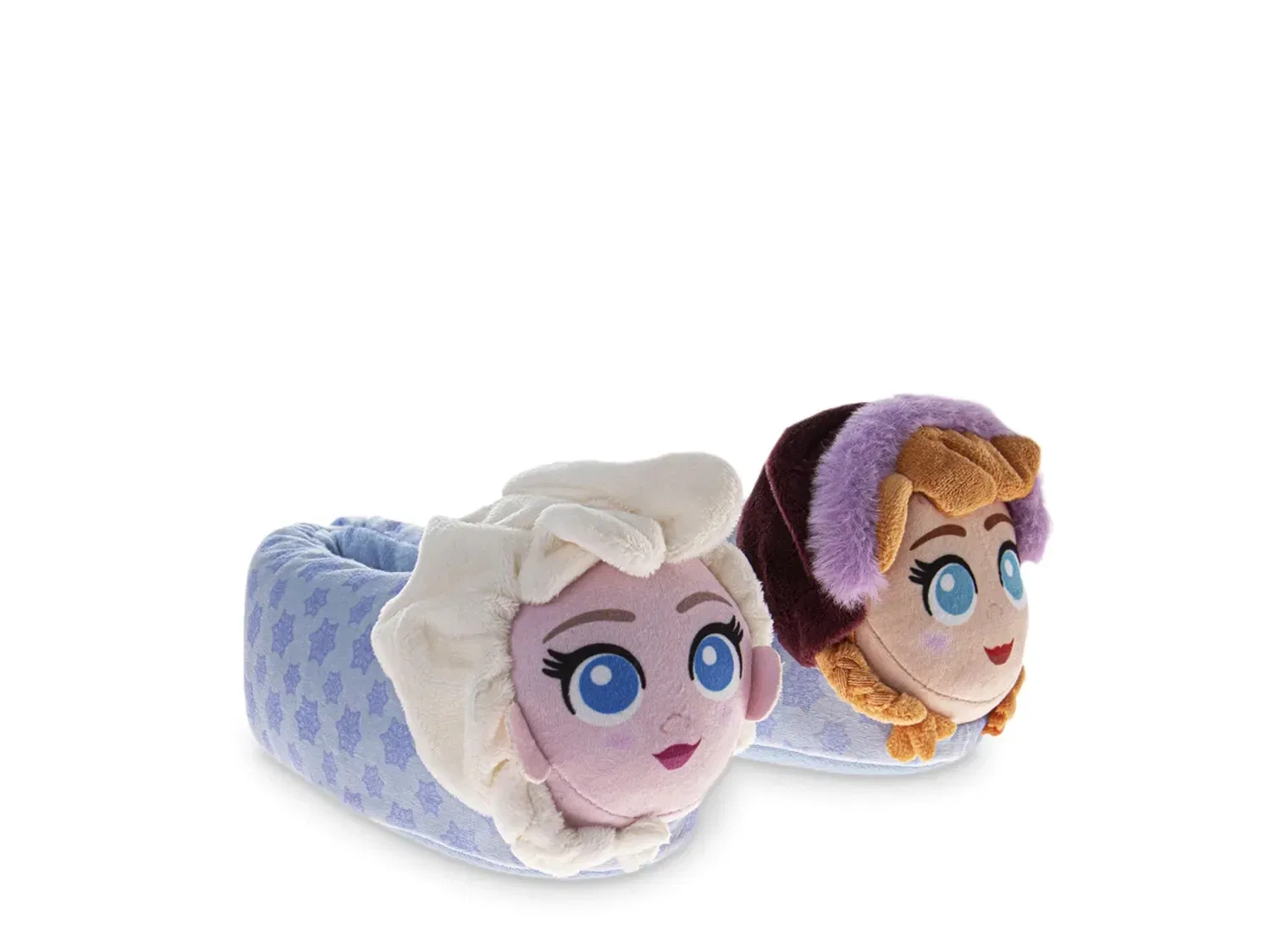 Тапочки 3D Frozen Anna & Elsa, Disney, синий