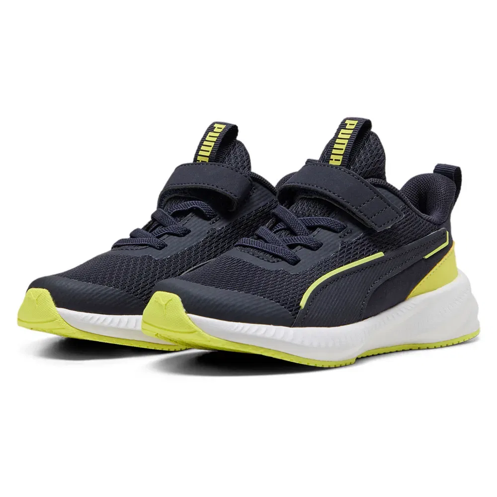 Детские кроссовки для девочек с липучкой Flyer 3 AC+ PS Puma, Blue