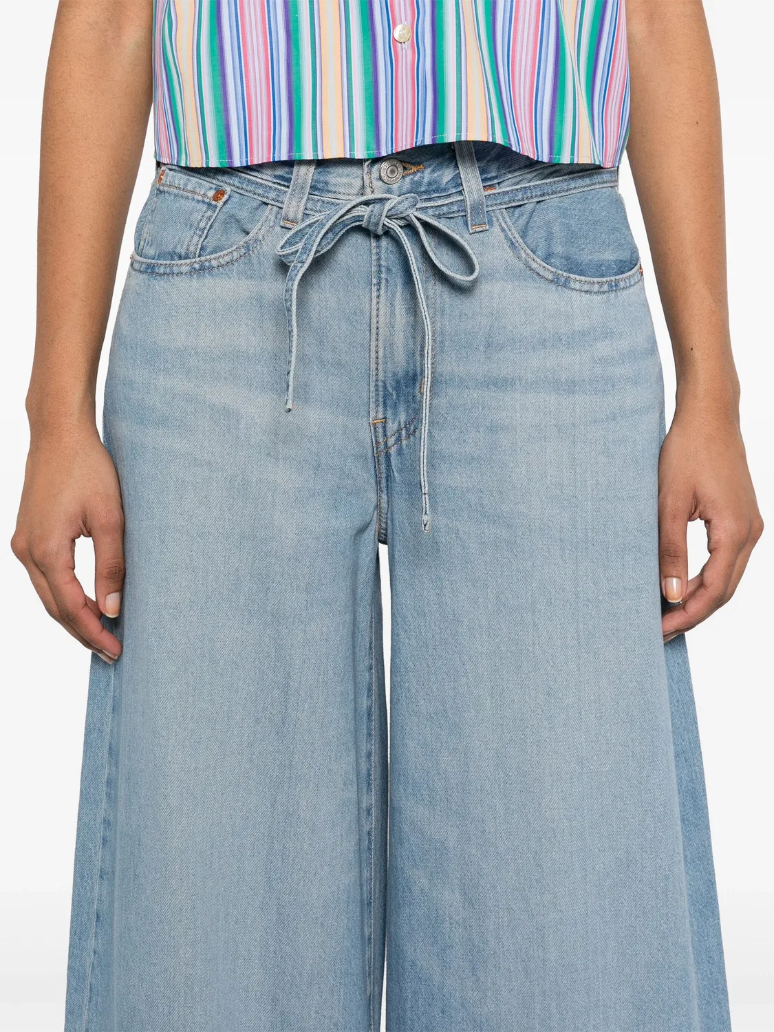 Levi's Джинсы Superwide синие — фото 4
