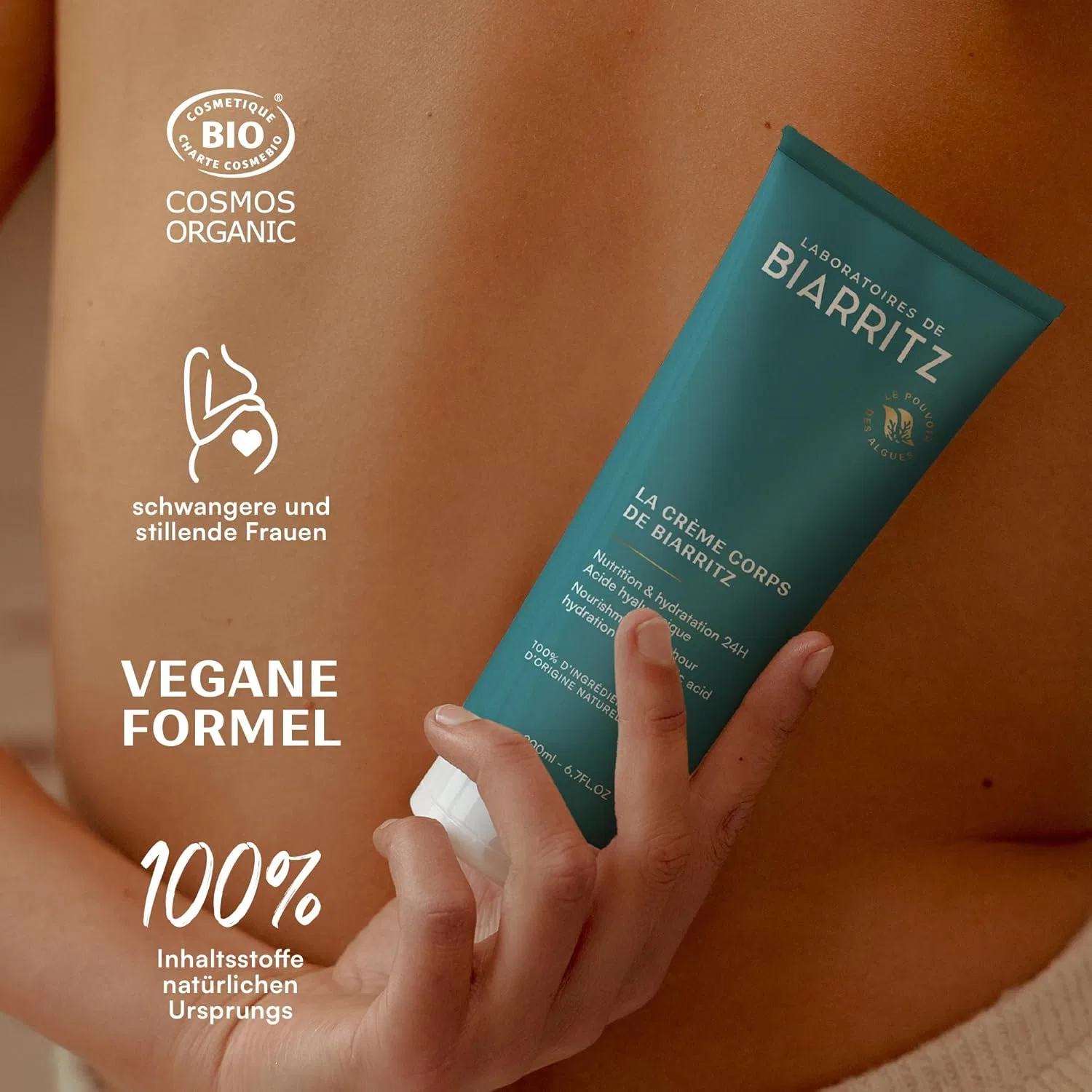 Крем для тела La Crème de Biarritz, Laboratoires de Biarritz, 200 мл — фото 3