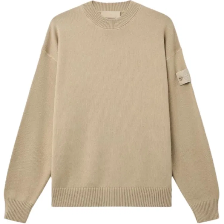 Мужской свитер с круглым вырезом Light Umber Ghost Knitwear STONE ISLAND