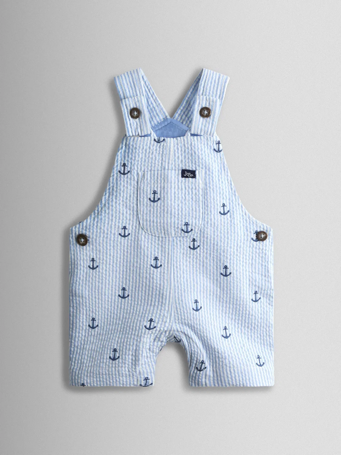 Комбинезон с якорями, JoJo Maman Bébé, синий