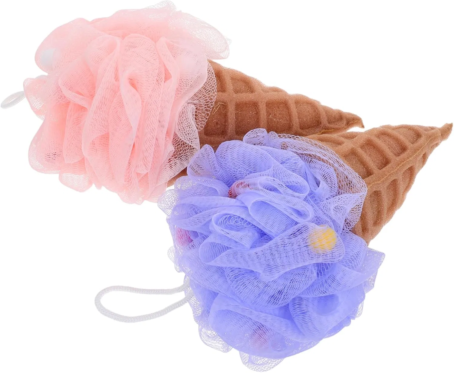 Мочалка для душа Ice Cream, Healeved, 2 шт, 80 г