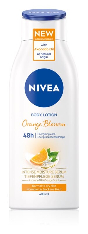 

Питательное увлажняющее молочко для тела Nivea Orange Blossom
