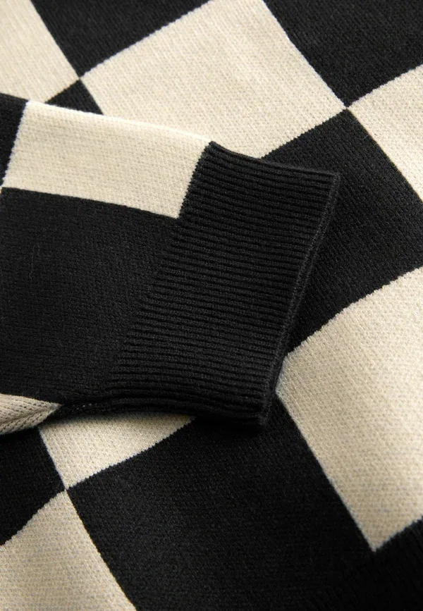 Джемпер клетка Jumper Next Monochrome Checkerboard — фото 3