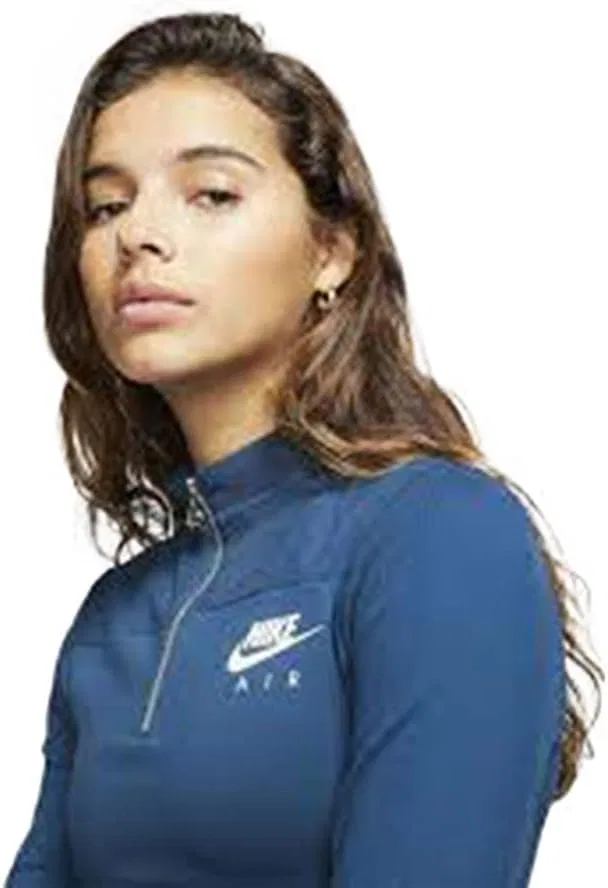 Женская длинная футболка риб Nike, Blue