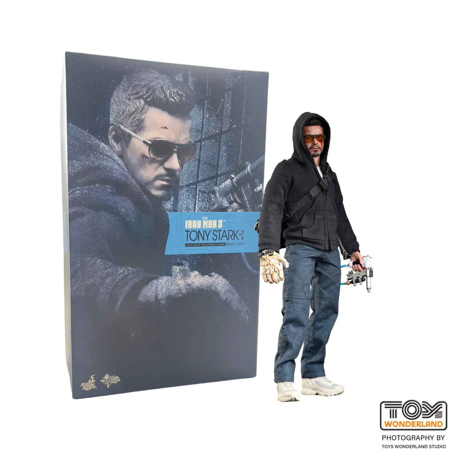 

Фигурка Hot Toys Marvel, Iron Man 3 – Tony Stark (The Mechanic) MMS209 (Regular Edition), 30 см