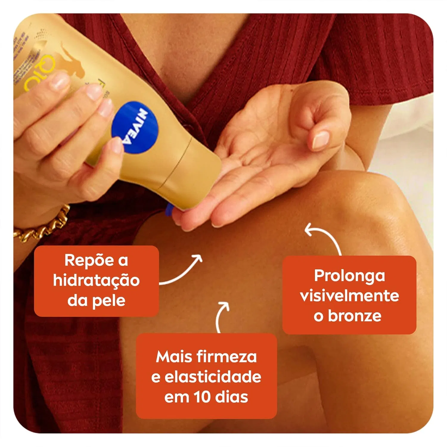 Лосьон для тела Q10 Firming + Bronze, NIVEA, 200 мл — фото 4