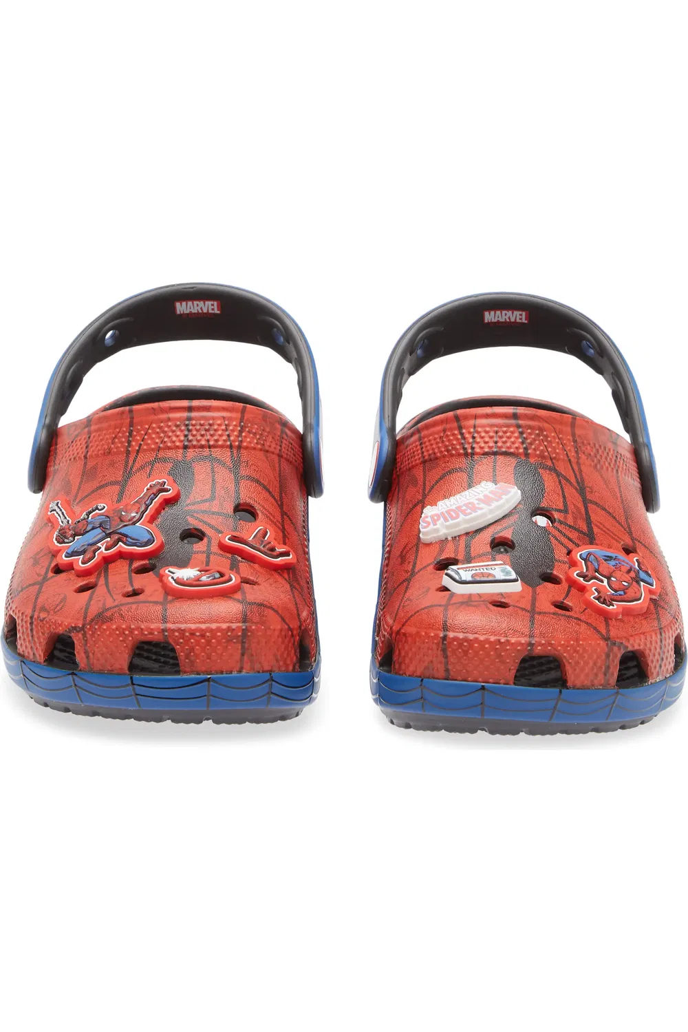 Детские сабо с героем Spiderman Classic Clog CROCS, Red Multi — фото 4