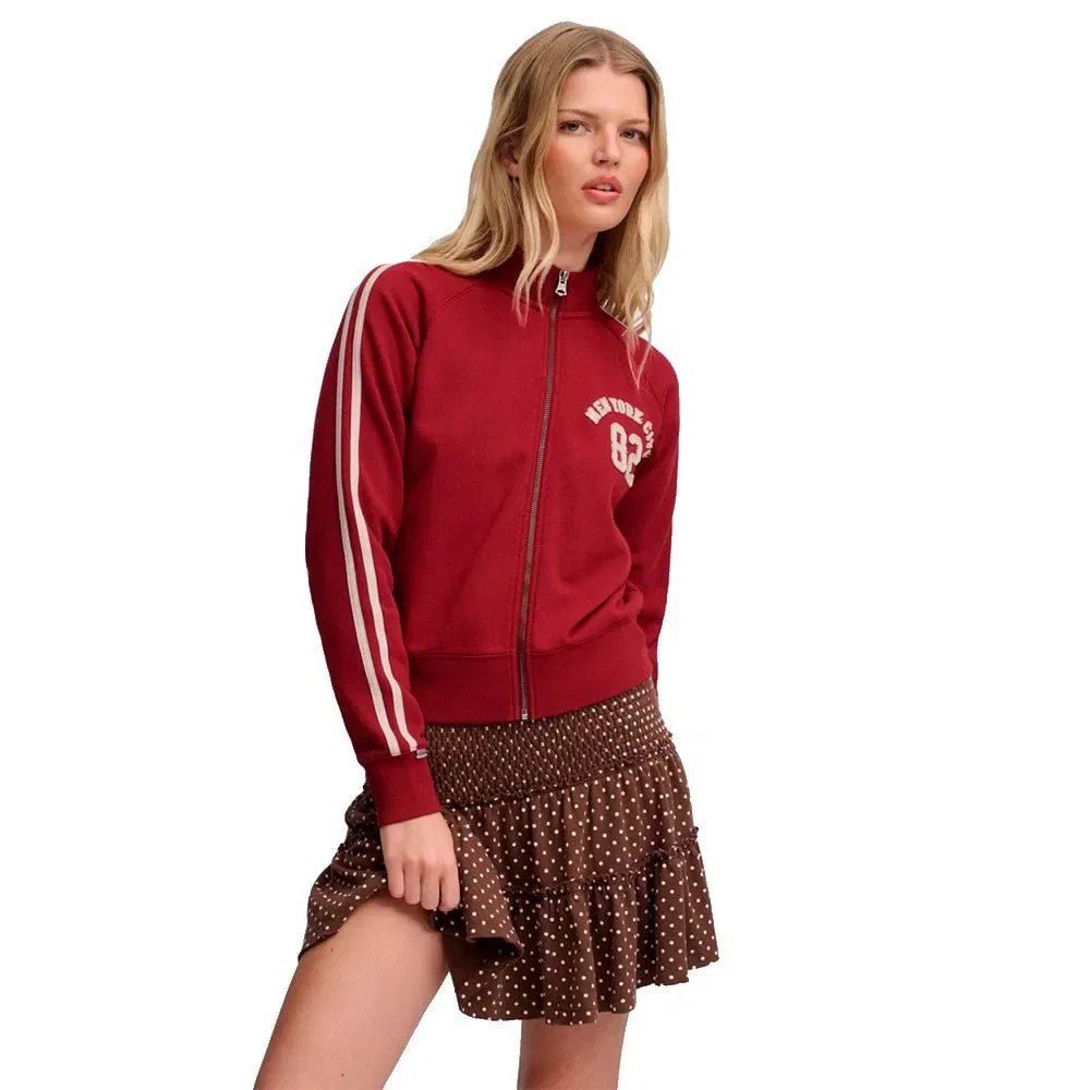 Женский свитшот с принтом Athletic Applique Track Top Superdry, Red — фото 4