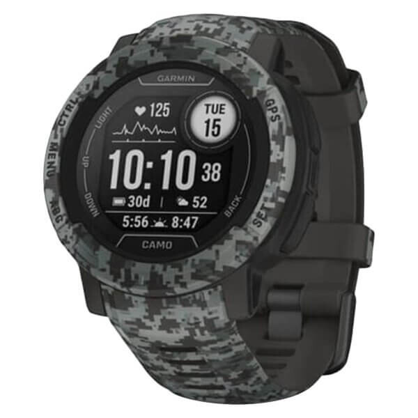 

Умные часы Garmin Instinct 2 Camo, темно-серый камуфляж