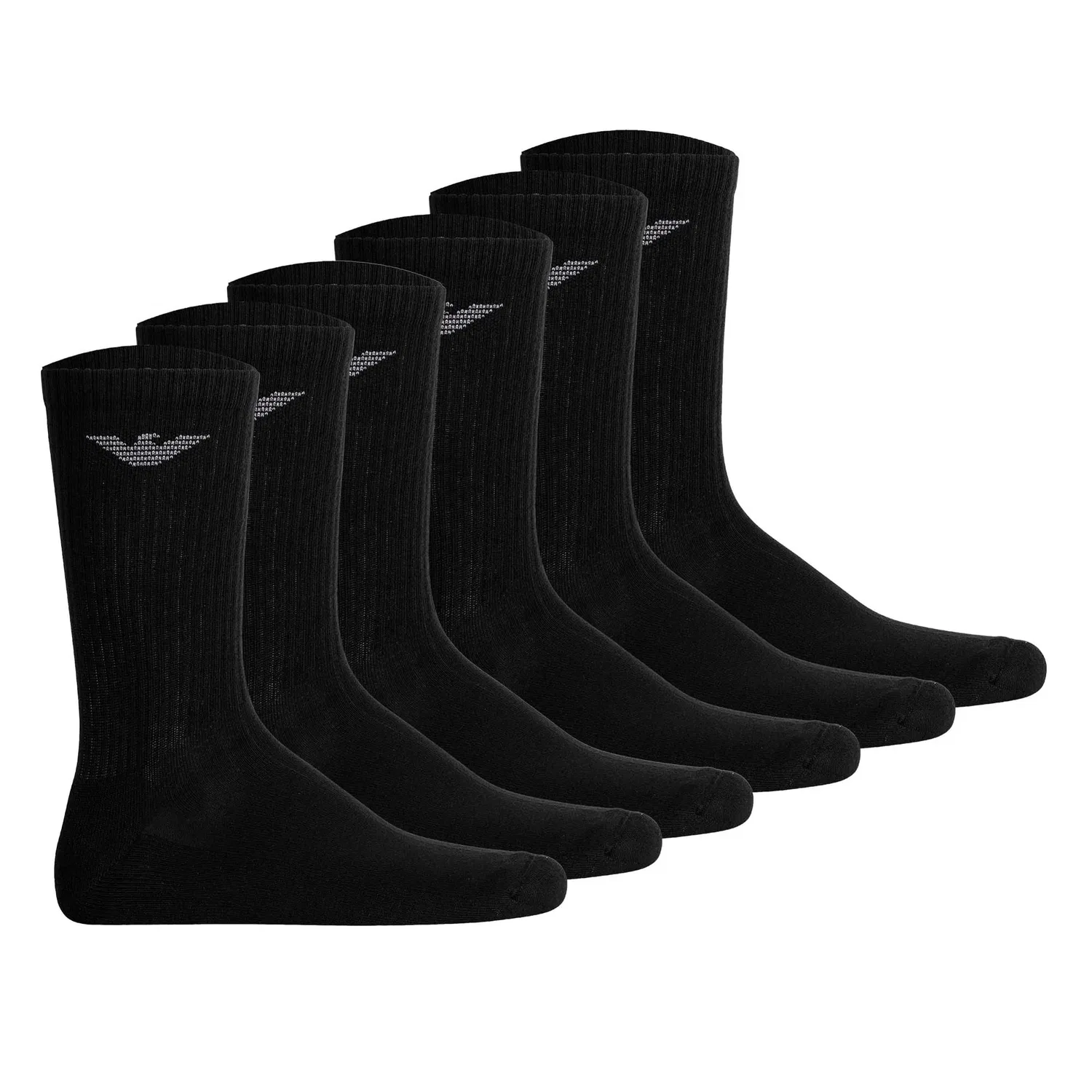 Мужские носки 6 пар Emporio Armani, Black