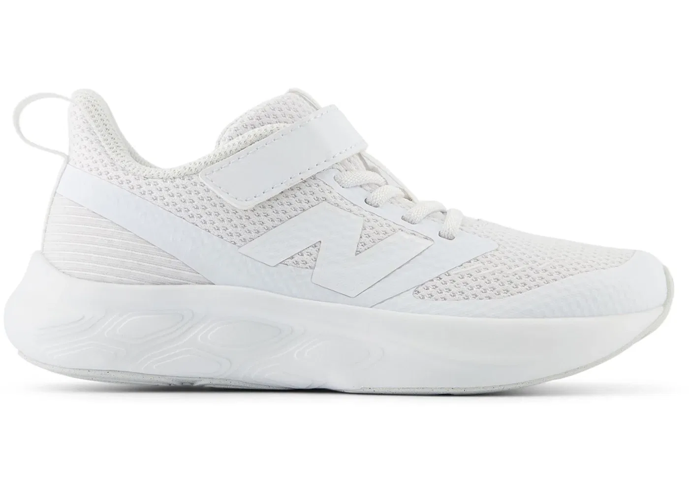 Детские кроссовки на липучке New Balance 625 Hook and Loop, White/NB 103 White