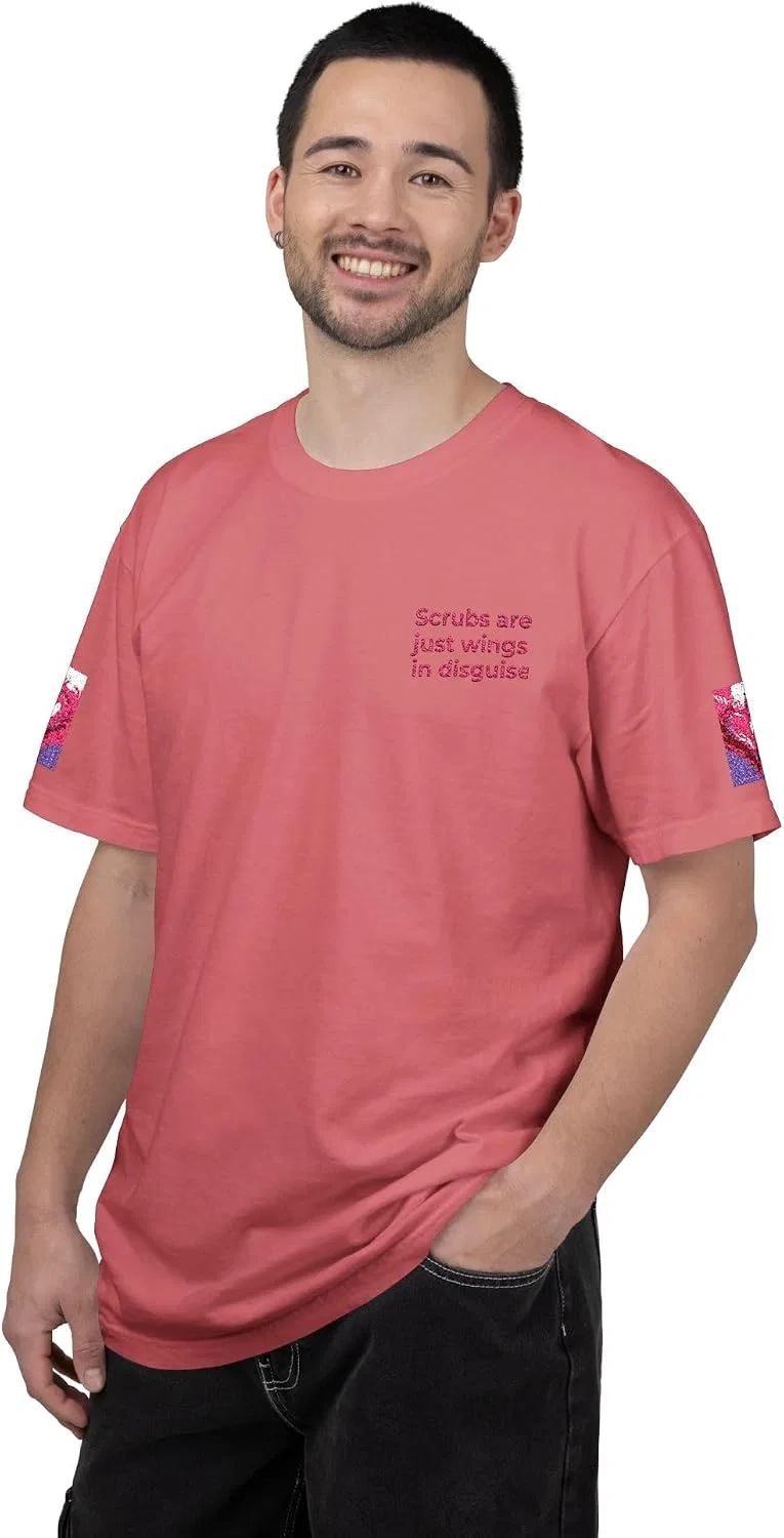 Футболка с принтом Comfort Colors 1717, Watermelon — фото 2