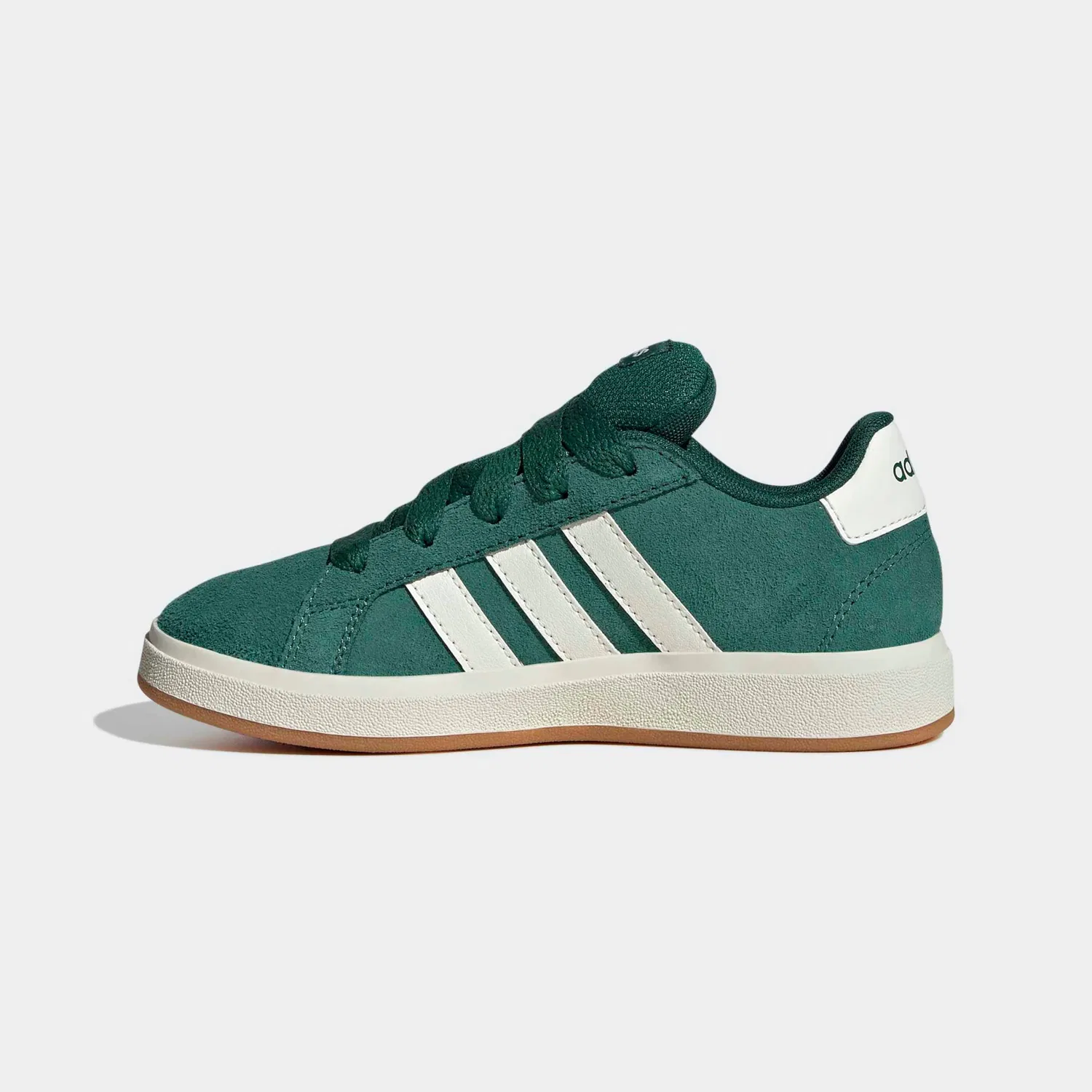 Детские кроссовки с дизайном от Campus 00 Adidas Sportswear, Collegiate Green/Off White — фото 3