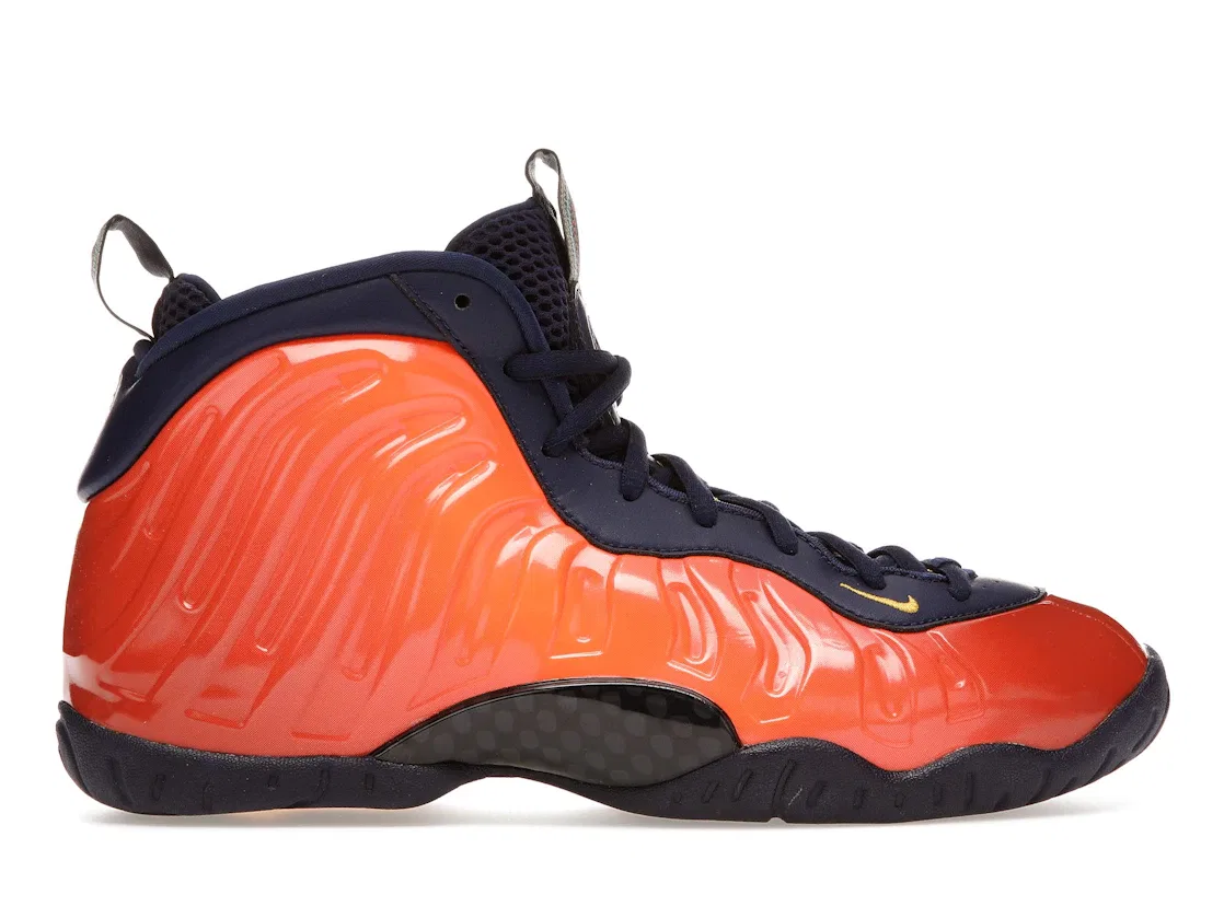 Детские кроссовки Lifestyle Nike Air Foamposite One, Blue Void/Rugged Orange-Blue Void-University Gold