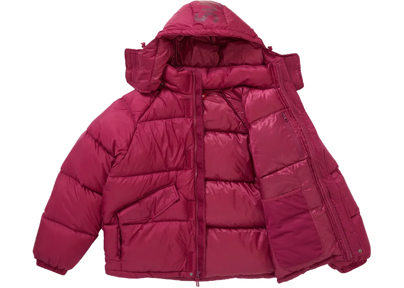 Мужская легкая пуховая куртка с наполнением 700 Fill Down Supreme, Magenta — фото 2