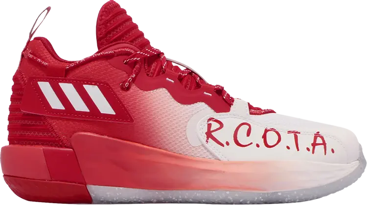 

Кроссовки Adidas Dame 7 EXTPLY GCA 'R.C.O.T.A.', красный
