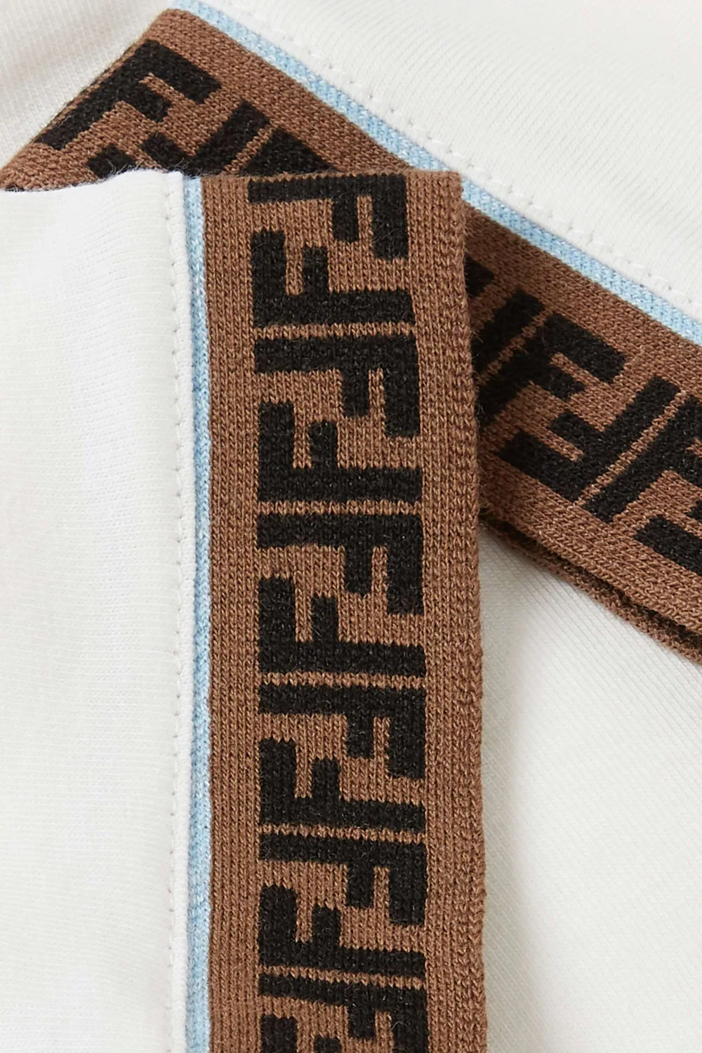Футболка с логотипом Fendi — фото 4