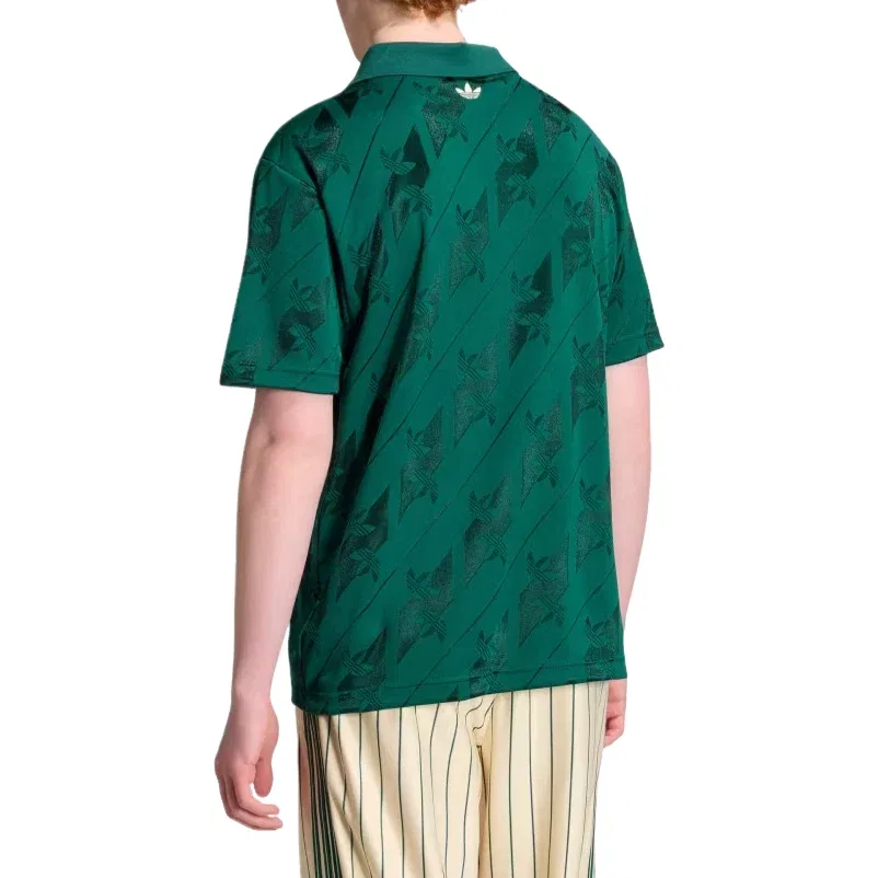 Мужская футболка Jacquard Jersey Collegiate Green Adidas, зеленый — фото 3