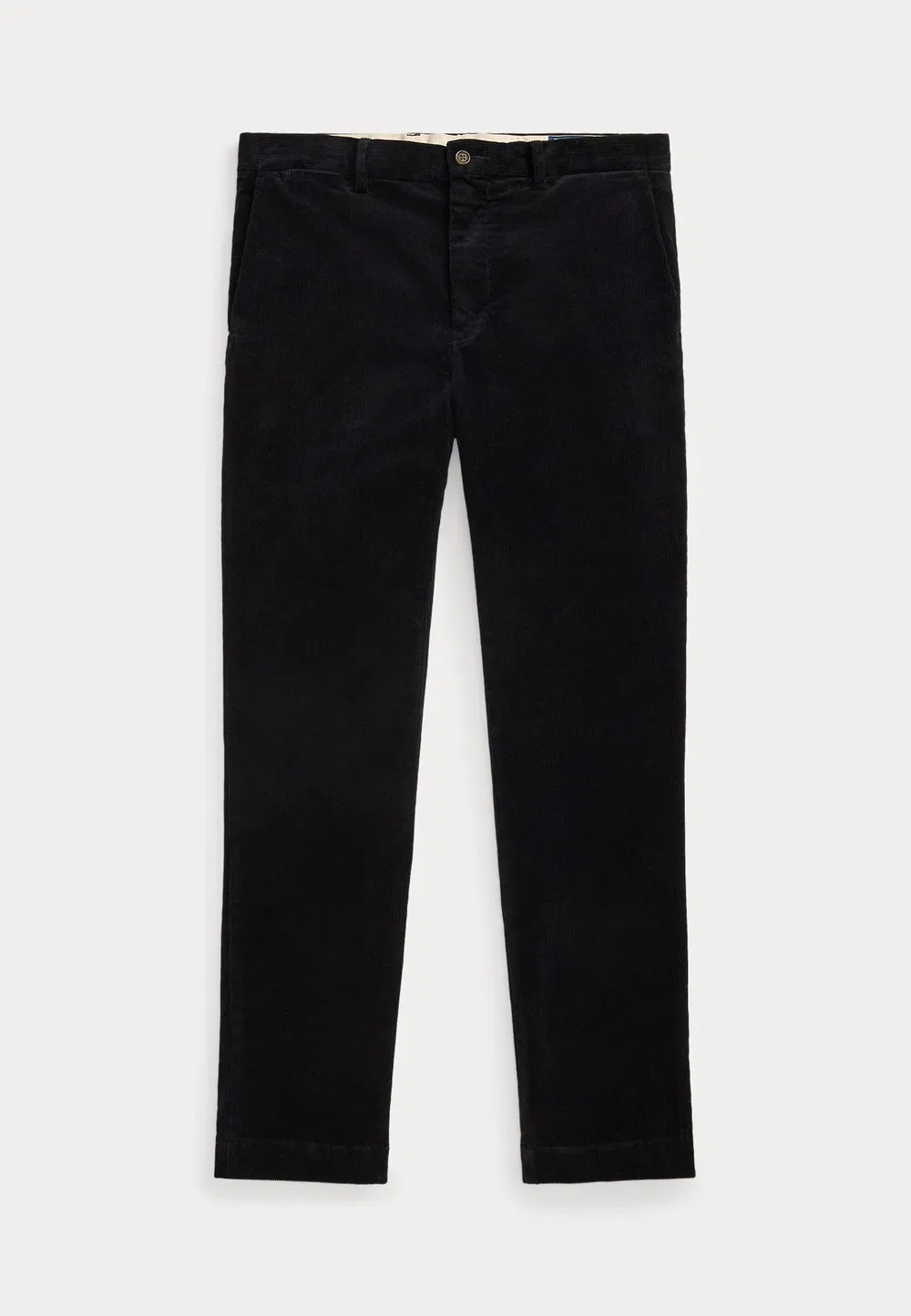 Брюки Andover из эластичного вельвета приталенного кроя Polo Ralph Lauren, Black — фото 4
