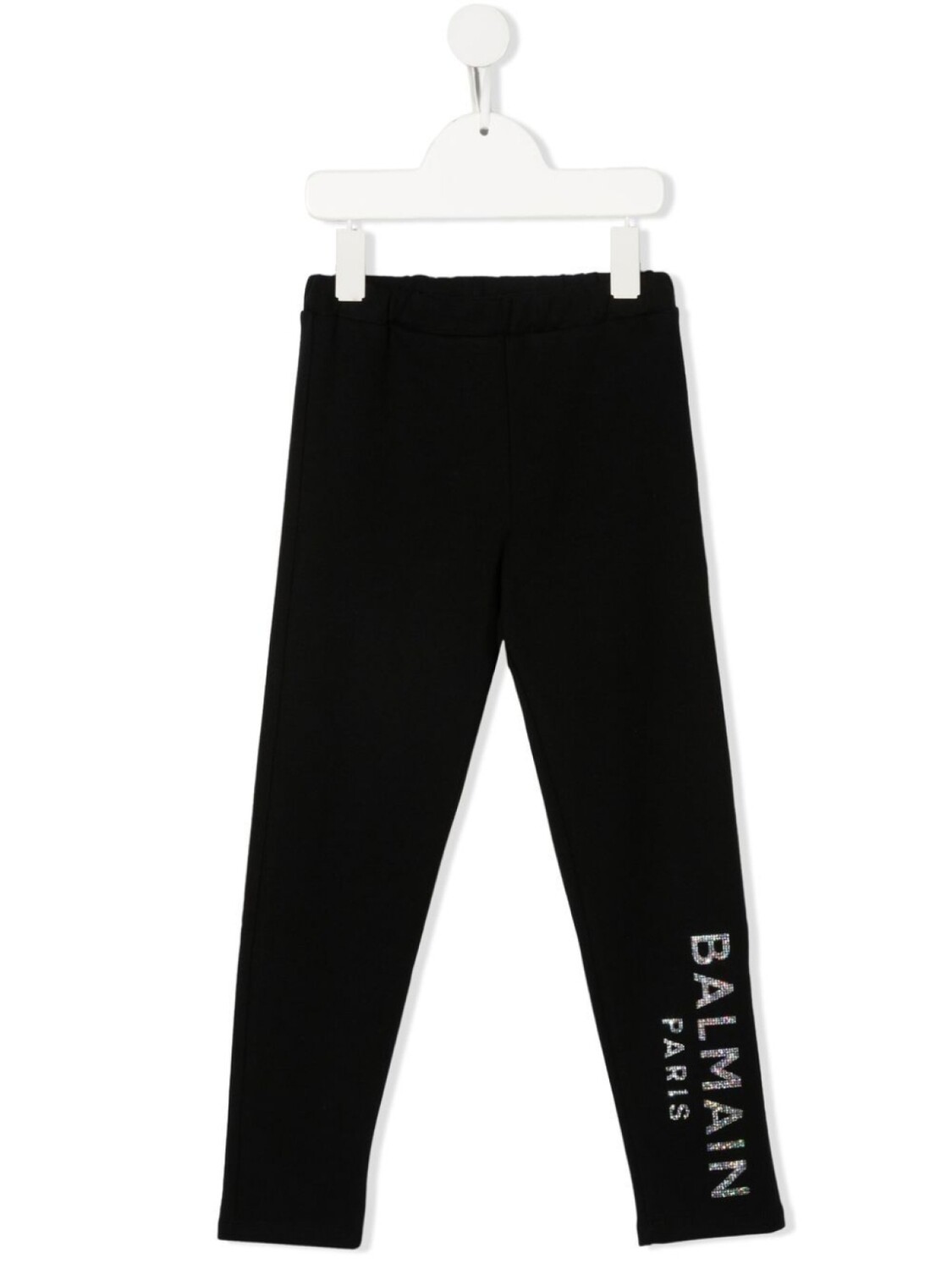 

Balmain Kids спортивные брюки с логотипом, черный