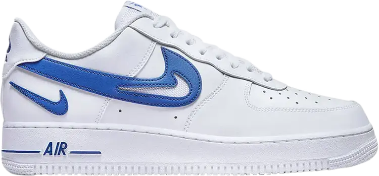 

Кроссовки Nike Air Force 1 '07 'Cut Out Swoosh - Game Royal', белый, Белый;серый, Кроссовки Nike Air Force 1 '07 'Cut Out Swoosh - Game Royal', белый
