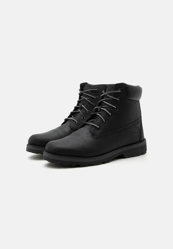 Ботинки кожаные Courma kid mid lace boot unisex Timberland, черный — фото 2