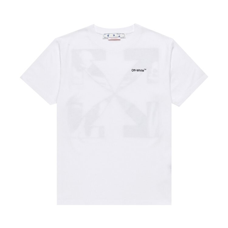 Футболка мужская Off-White Caravag Arrow хлопковая, белый — фото 3