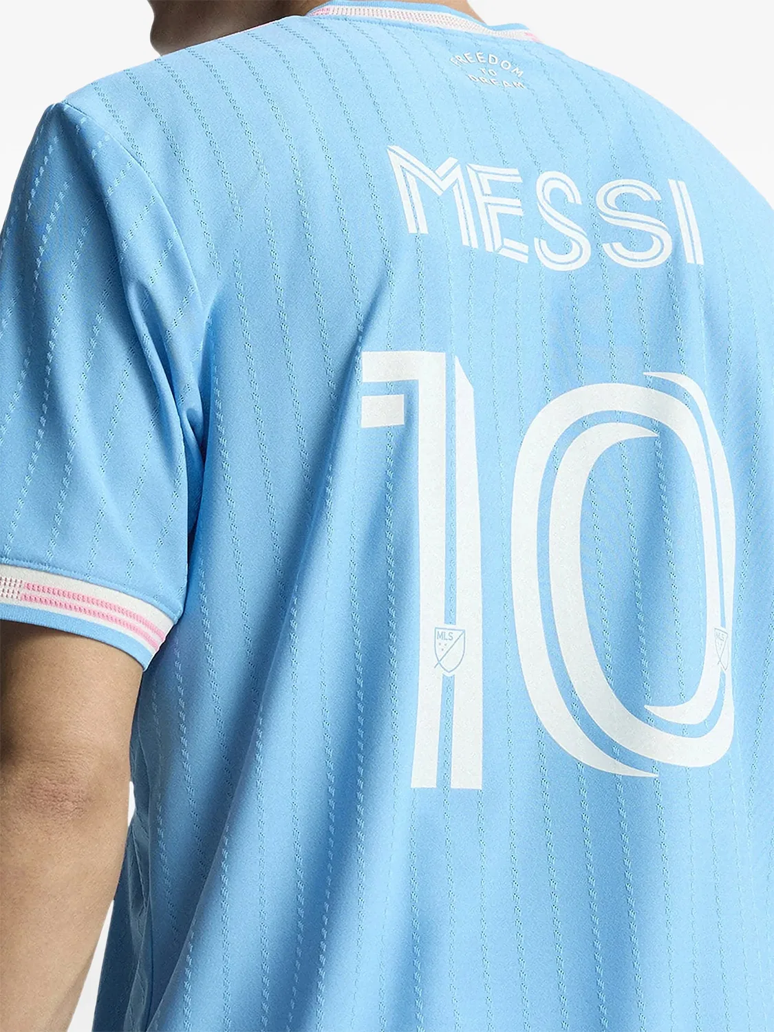 Спортивная футболка Inter Miami CF Messi Adidas, синий — фото 2