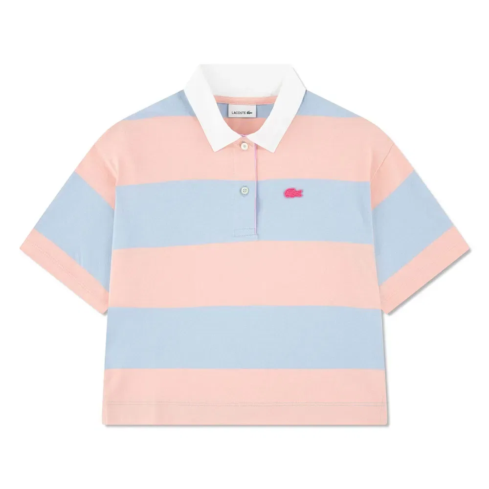 Детское поло с коротким рукавом Lacoste, Pink