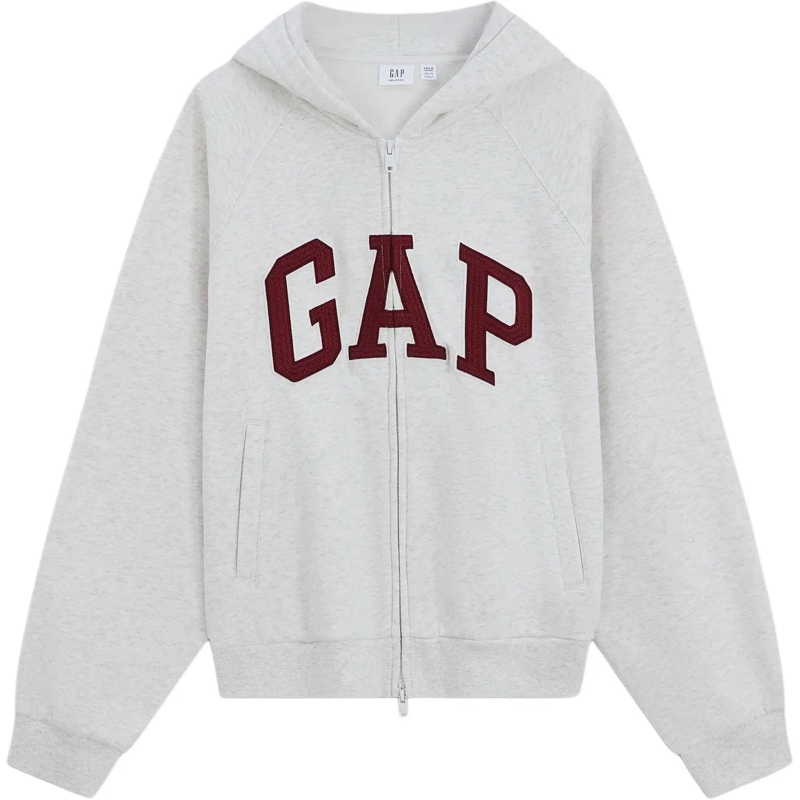 Женский худи с капюшоном GAP, Gray White
