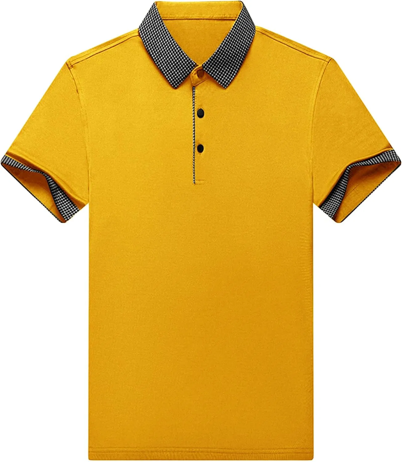 Мужская футболка с воротником Regular Fit, Yellow