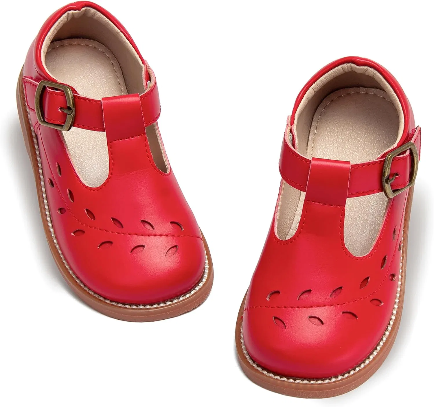 Детские туфли Мэри Джейн для девочек Otter MOMO, Red