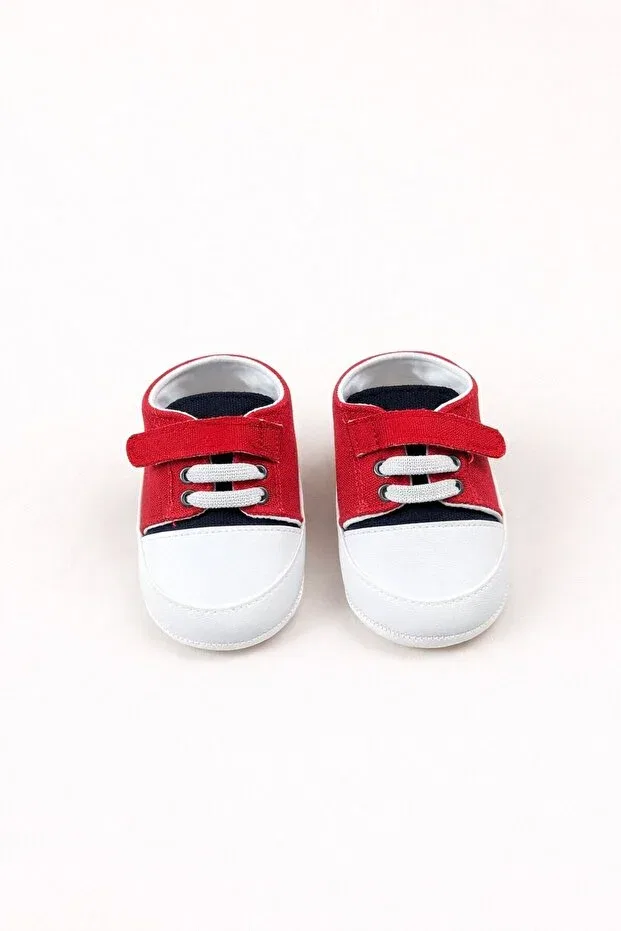 Детские туфли для девочек с гибкой подошвой Numix Baby Kids, Red — фото 2