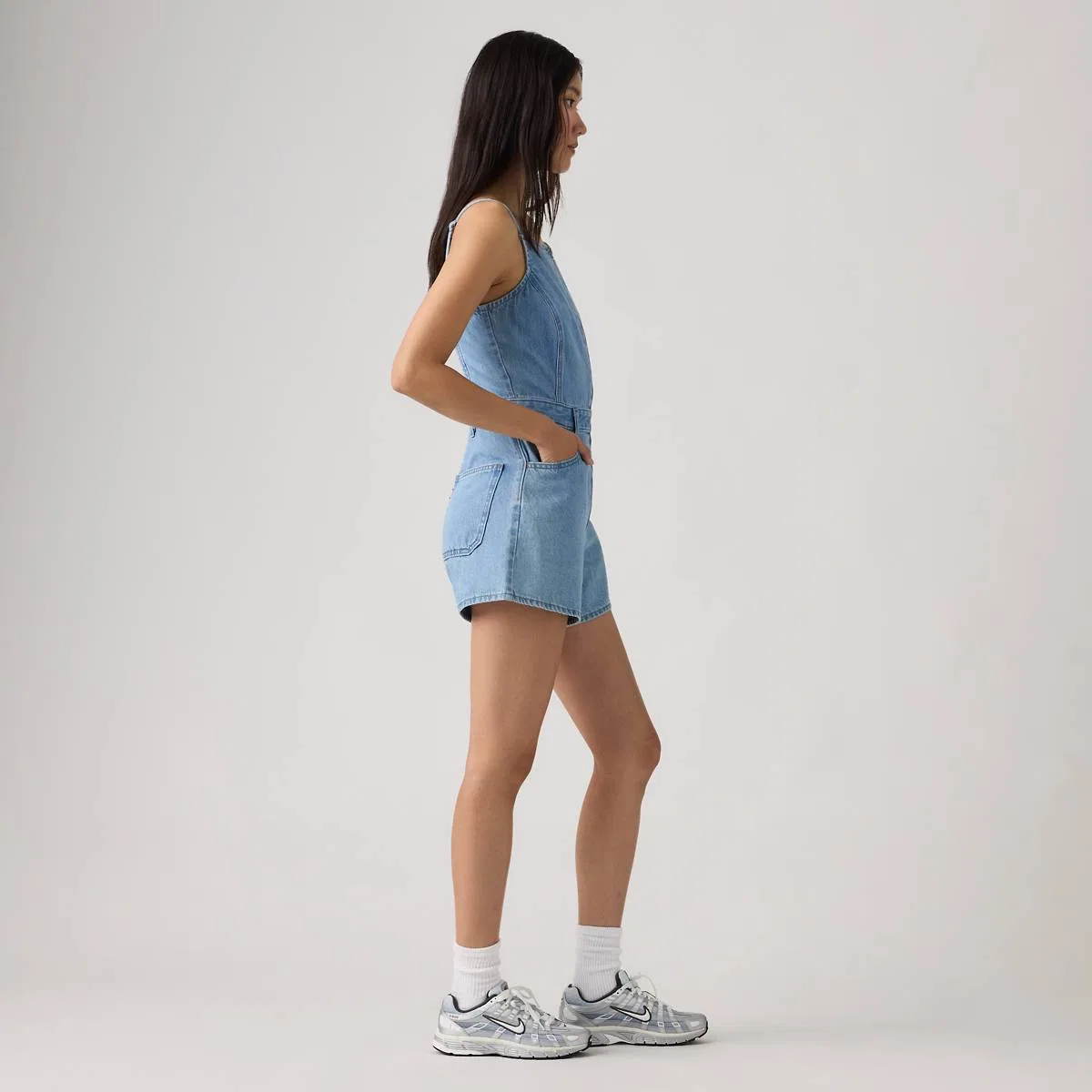 Комбинезон с квадратным вырезом Levi's, I Won'T - Light Wash — фото 4