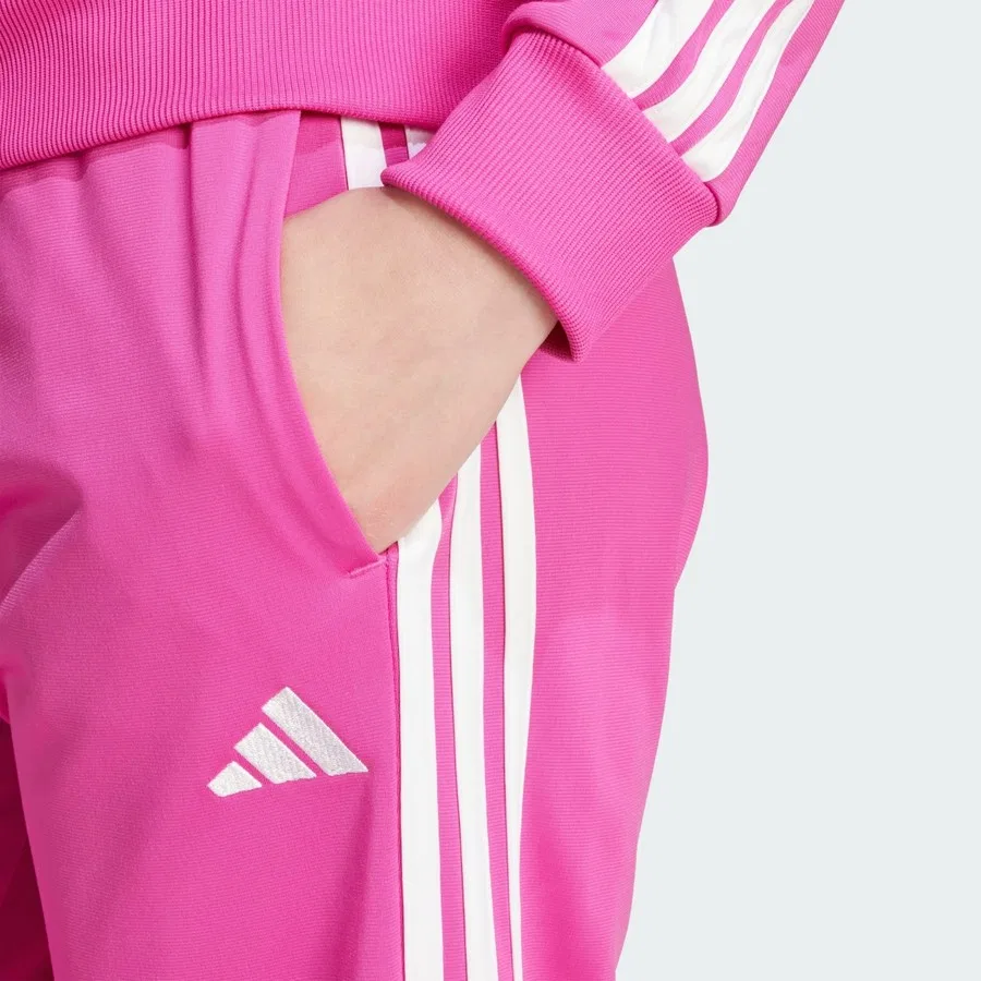 Спортивный костюм из трикотажа Dayready Tracksuit adidas, Розовый — фото 4