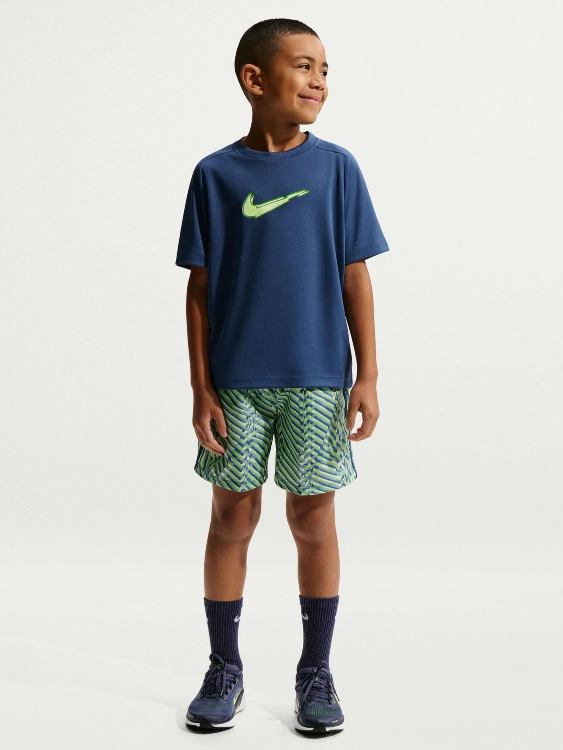 Футболка Dri-FIT с принтом Nike, Mystic Navy