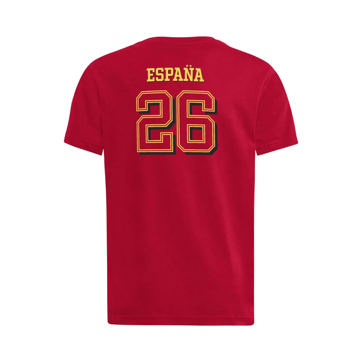 Футболка Adidas Spain 2026 Campeones GS, красный — фото 2