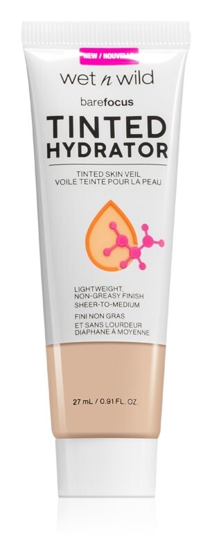 

Тонизирующий флюид, выравнивающий цвет лица Wet n Wild Bare Focus Tinted Hydrator, оттенок Fair 27 мл