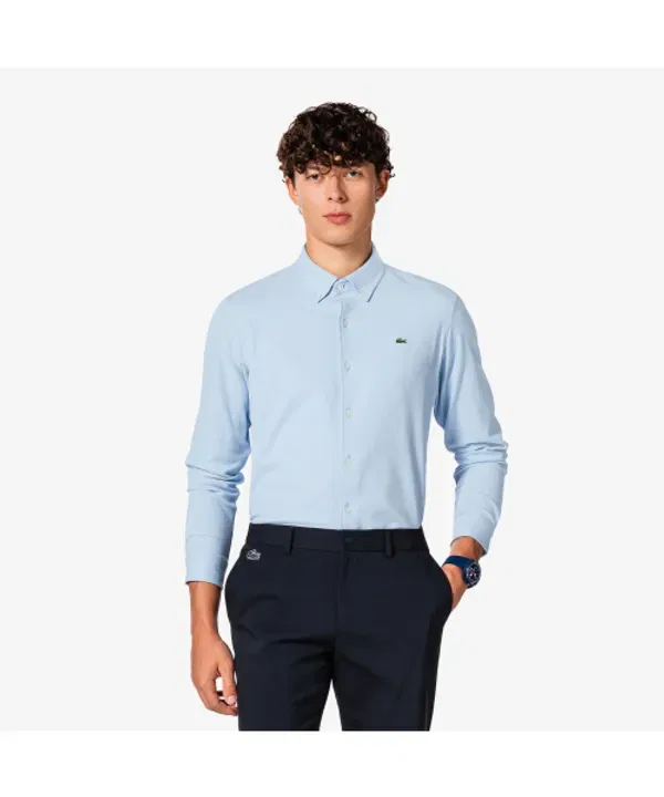 Мужская рубашка из джерси, однотонная, ch302e-55n, Lacoste