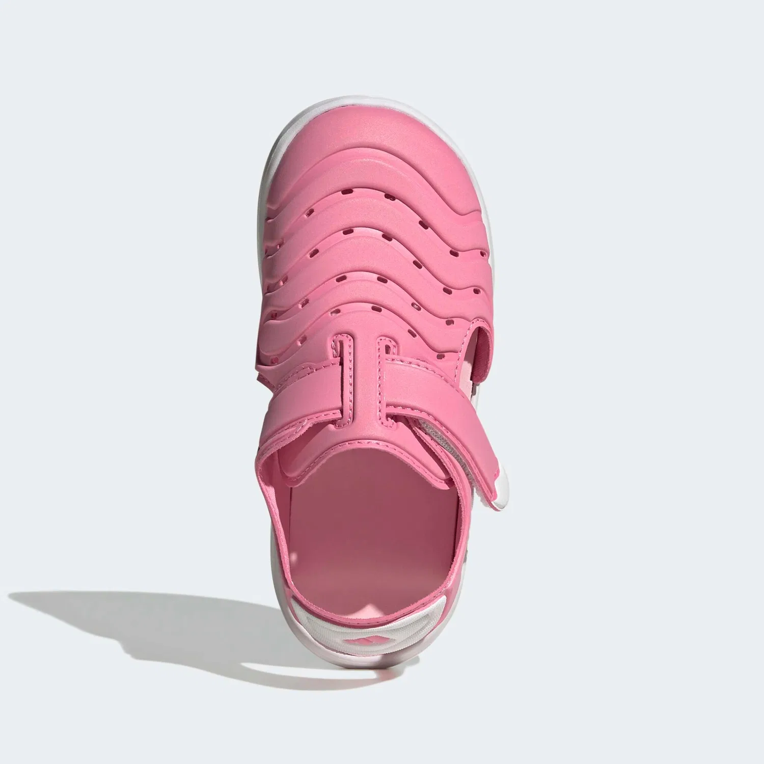 Детские сандалии для воды с липучкой Adidas Sportswear, Bliss Pink/White — фото 4