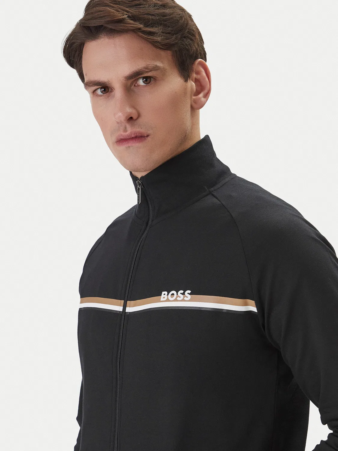 Мужская толстовка стандартного кроя Authentic Boss, черный — фото 4