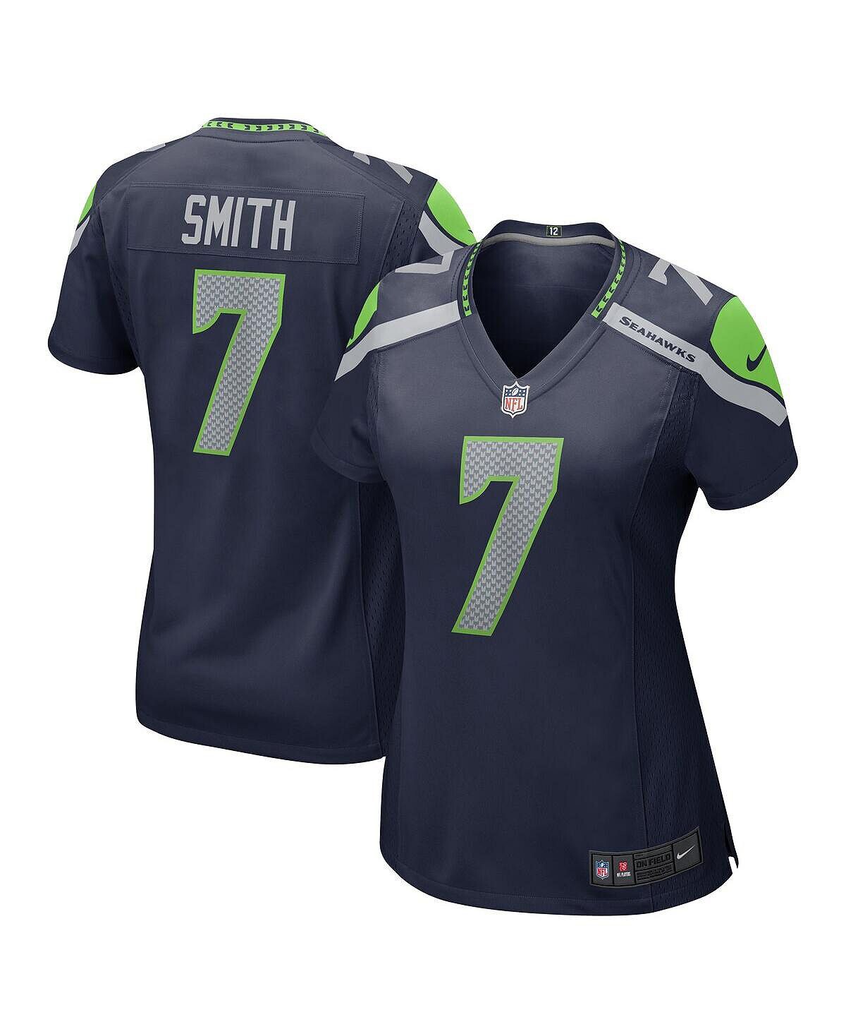 

Женское джерси geno smith college navy seattle seahawks game джерси Nike, синий